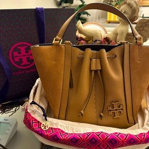 New Tori Burch Tiramisu McGraw Dragonfly Tote